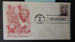 USA 2004 FDC Artcraft Christmas Religion Children Ornaments New York Postmark Good Used - 2001-2010