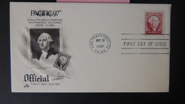 USA FDC 1997 Artcraft Pacific97 Stamp Exhibitions Washington Good Used - 1991-2000