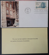 USA FDC 1983 Brooklyn Bridge Civil Engineering Architecture Good Used - 1981-1990