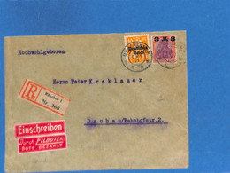 Allemagne Reich 1921 Lettre Durch Eilboten De Munchen (G4876) - Covers & Documents
