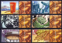 Jersey 2021 Set 6 V  MNH 150-year Anniversary Of Brewing In Jersey. Beer Biere - Birre