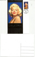 USA.Marilyn Monroe,American Actress, CARTE-MAXIMUM / MAXI-CARD From PASADENA. CALIFORNIA - Famous Ladies