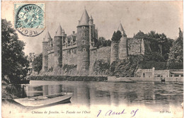 CPA Carte Postale France  Josselin Le Château  Façade De L'ouest 1905  VM45416+ - Josselin