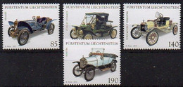 Liechtenstein 2012 MiNr. 1639/ 1642  ** / Mnh ;  Historische Automobile - Nuevos