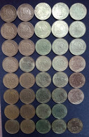 Lot De 39 Pièces De 10 Centimes Marianne 1962 à 2000 (voir Description) - 10 Centimes