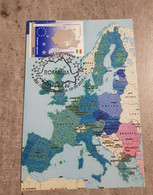 ROMÂNIA MAXIM CARD SIGNING OF THE TREATY ON THE ACCESSION OF ROMANIA TO THE EUROPEAN UNION - Tarjetas – Máximo