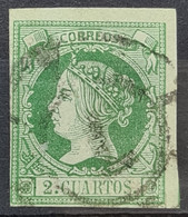 SPAIN 1860/61 - Canceled - Sc# 49 - Usados