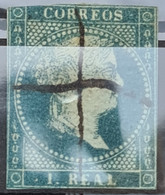 SPAIN 1855 - Canceled - Sc# 38 - Used Stamps