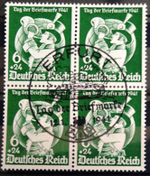 ALLEMAGNE - Empire                      N° 686 X 4   Journée Du Timbre                         OBLITERE - Used Stamps