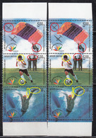 EFO, Colour Shift Variety, 2007 MNH Military World Games, Defence Sport, Football Soccer, Parachutting, Diving, Swimming - Fallschirmspringen