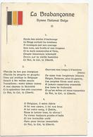 Cpa Belgique La Brabançonne Hymne National Belge écrite De Bastogne 1918 - Weltkrieg 1914-18