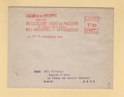 EMA - Machine C - 1944 - Paris - Havas - Freistempel