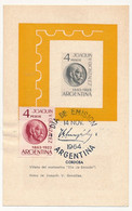 ARGENTINE - Document (fiche) - Joequin V. Gonzalez - 14 Nov 1964 - Briefe U. Dokumente
