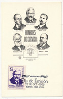 ARGENTINE - Document Juan B. Ambrosetti - 22 Oct 1966 - Buenos Aires - Briefe U. Dokumente