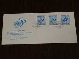 Ethiopia 1995 50th Anniv. Of The Founding Of The United Nations FDC VF - Ethiopie