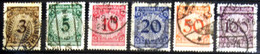 ALLEMAGNE - Empire                      N° 331/336                        OBLITERE - Used Stamps