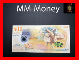 MALDIVES 500 Rufiyaa  2015  P. 30  Polymer  UNC - Maldive