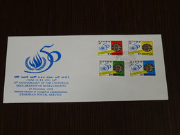 Ethiopia 1998 50th Anniv. Of The Universal Declaration Of Human Rights FDC VF - Ethiopie