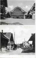 MARBACH → Gasthof Zum Kreuz Und Alte Dorfstrasse Anno 1940  ►Feldpost◄ - Marbach