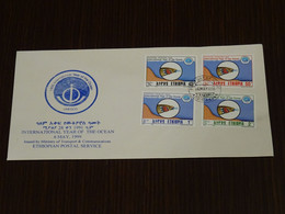 Ethiopia 1999 International Year Of The Ocean FDC VF - Ethiopie