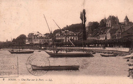 NYON / UNE VUE SUR LE PORT / LL 2 - Nyon