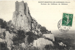 SAINT MARTIN DE LONDRES Ruines Du Château De Bibieux - Other Municipalities