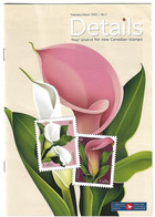 2022 NEW *** CANADA Post Official Magazine - Complete - Details - Feb-March 2022 Flower Flora MNH (**) - Covers & Documents