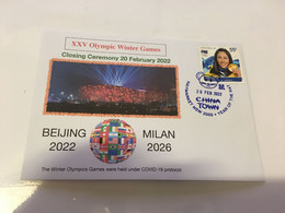 (2 G 7) Beijing 2022 Olympic Winter Games - Closing Ceremony - 20 Feb. 2022 - Invierno 2022 : Pekín