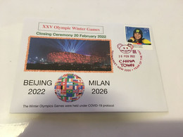 (2 G 7) Beijing 2022 Olympic Winter Games - Closing Ceremony - 20 Feb. 2022 - Winter 2022: Peking