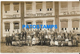 180560 GERMANY UHREN FACTORY PTRONTEN AND PEOPLE POSTAL POSTCARD - Unclassified