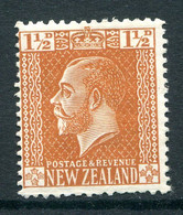 New Zealand 1915-33 KGV - Surface - De La Rue - P.14 X 15 - 1½d Orange-brown HM (SG 438) - Ongebruikt