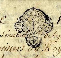 1775 PARCHEMIN Avec CACHET DE GENERALITE LYON Et  2 SIGNATURES VENTE DE SOUFFET DE FORGE SUPERBE !! - Historische Dokumente