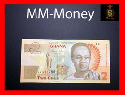 GHANA 2 Cedis 6.3.2010  P. 37 A  *commemorative*   "holy Number Xxxx786"    UNC - Ghana