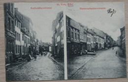 ST. VITH - EIFEL - Ascheidterstrasse Hinterscheidterstrasse - Verlag: Klosterhalfen Sauvage - Circulé: 1908 - 2 étoiles - Bertrix