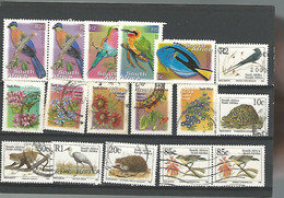 55034 ) Collection South Africa Wildlife Birds Flowers - Collections, Lots & Séries