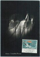 68939 - ITALY - POSTAL HISTORY - MAXIMUM CARD - 1956, Winter Olympic Games, Cortina D'Ampezzo, Ski Jumping - Winter 1956: Cortina D'Ampezzo