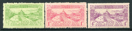 New Zealand 1925 Dunedin Exhibition Set HM (SG 463-465) - Nuevos