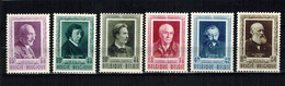 België/Belgique - COB N° 892/97* - Unused Stamps