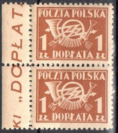 Poland 1945 - Postage Due - Mi.2x100 - MNH(**) - Strafport