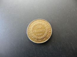 Jeton Token France 20 Francs 1897 - Ohne Zuordnung