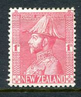 New Zealand 1926-34 Field Marshall - Cowan - P.14 X 15 - 1d Rose-pink (SG 468e Shade) - Unused Stamps