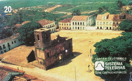 Phone Card Produced By Telebras In 1997 - Series Historic Centers - Photo Of Alcântara - National Historic And Artistic - Cultural