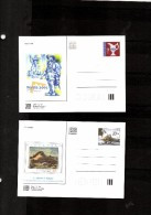 Entier Postal Carte   CDV 122 , 124 Nordia Roi Gustav II Election Plus Beau Timbre 2005 - Cartes Postales