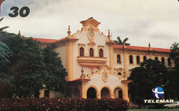 Phone Card Produced By Telemar In 2000 - Building Of The Animal Science Course At The Federal Rural University Of Rio De - Cultura