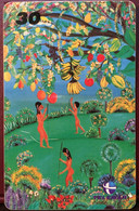 Phone Card Produced By Telemar In 2000 - Reproduction Of The Painting The Tree Of Uansquem Exhibited At The Exhibition B - Cultura