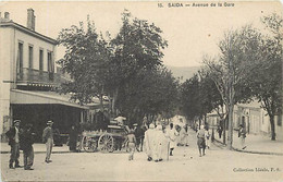 Pays Div-ref AA584 - Algerie - Saida - Avenue De La Gare   - - Saïda