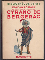 Hachette - Bibliothèque Verte Avec Jaquette -  Edmond Rostand - "Cyrano De Bergerac" - 1941 - #Ben&Vteanc - Bibliotheque Verte