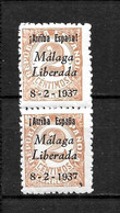 LOTE 2112B  /// (C010) AÑO 1937 ARRIBA ESPAÑA MÁLAGA LIBERADA  **MNH  ¡¡¡ OFERTA - LIQUIDATION - JE LIQUIDE !!! - Emissioni Nazionaliste