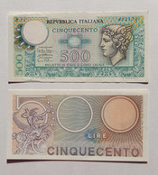 Biglietto Di Stato Da L.500 14/02/1974 FDS - Lotto Di 2 - 500 Lire