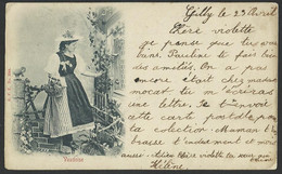 GILLY  Vaudoise 1900 Old Postcard (see Sales Conditions) 04932 - Gilly
